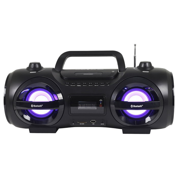 Reflexion CDR900BT Reproductor de CD Radio FM Bluetooth Negro y Naranja Reflexion CDR900BT Reproductor de CD Radio FM Bluetooth Negro y Naranja