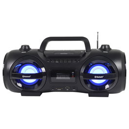 Reflexion CDR900BT Reproductor de CD Radio FM Bluetooth Negro y Naranja