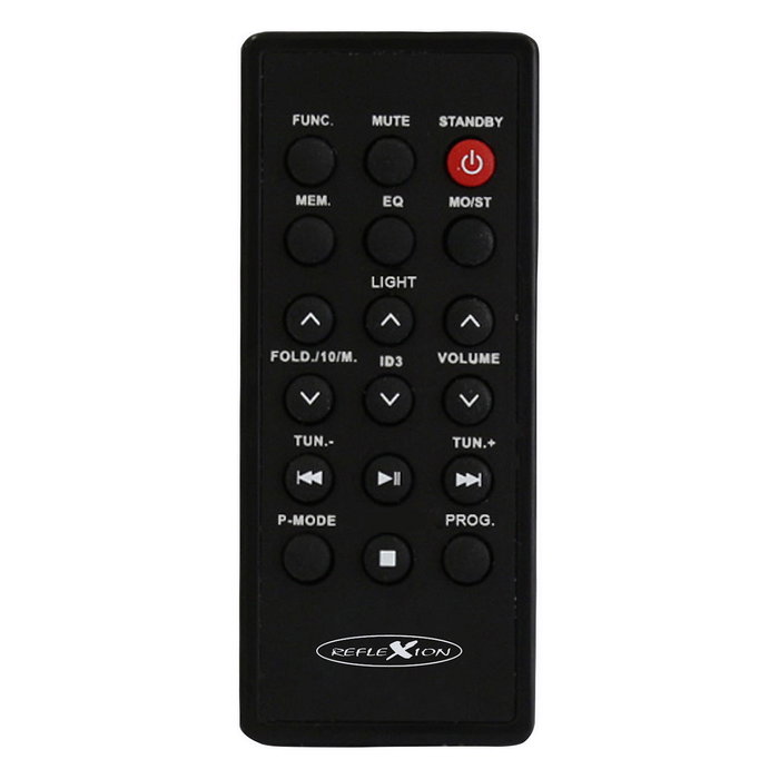 Reflexion CDR900BT Reproductor de CD Radio FM Bluetooth Negro y Naranja Reflexion CDR900BT Reproductor de CD Radio FM Bluetooth Negro y Naranja