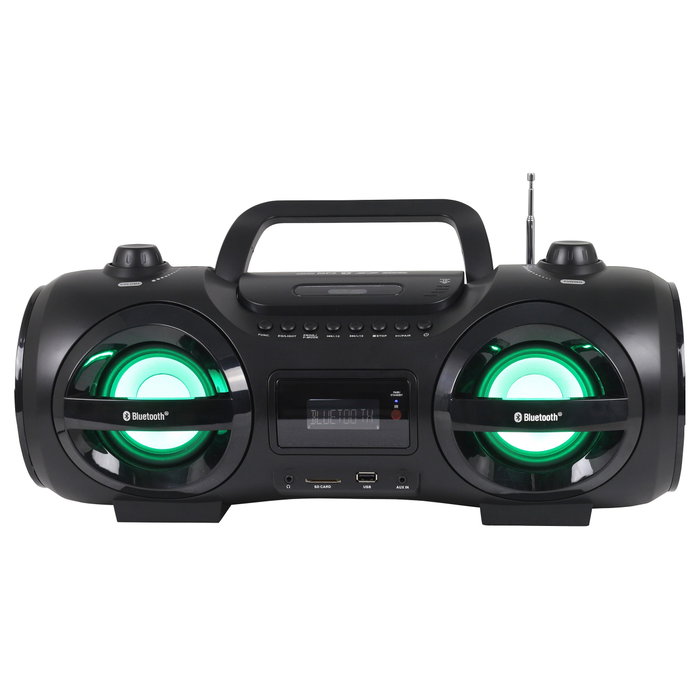 Reflexion CDR900BT Reproductor de CD Radio FM Bluetooth Negro y Naranja Reflexion CDR900BT Reproductor de CD Radio FM Bluetooth Negro y Naranja