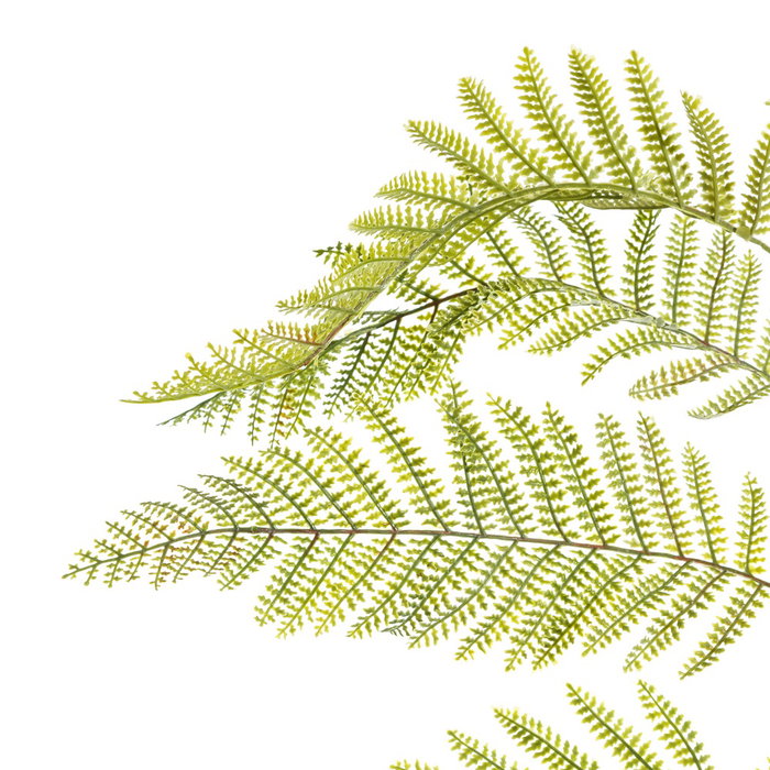 Rama Helecho Verde "Pvc" Decoración 36 X 114 cm