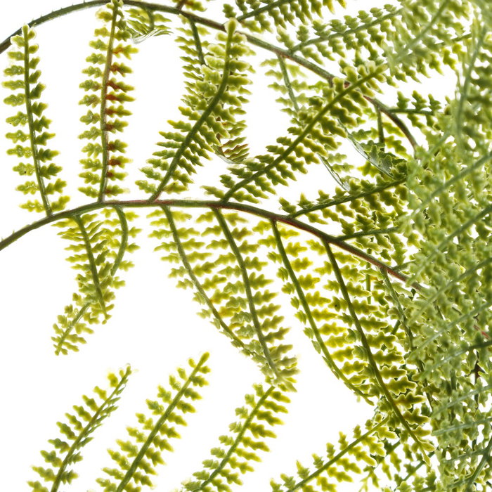 Rama Helecho Verde "Pvc" Decoración 36 X 114 cm