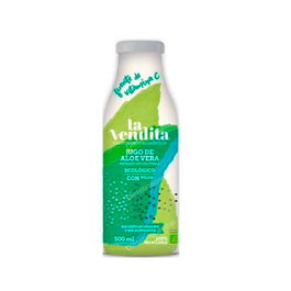 LA VENDITA Jugo De Aloe Vera 100% Con Pulpa 500Ml Eco, Vitamina C, Sin Azúcares Añadidos
