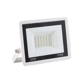 Proyector LED 30W 2.400Lm 6000K IP66 Regulable Blanco