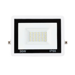 Proyector LED 30W 2.400Lm 6000K IP66 Regulable Blanco