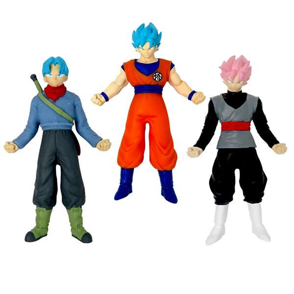 Bizak Pack de 3 Figuras Estirables Monsterflex Dragon Ball Bizak Pack de 3 Figuras Estirables Monsterflex Dragon Ball