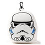 PUCKATOR Almohada de Viaje Antifaz Soldado Imperial Stormtrooper Star Wars Relaxeazzz 14,5x14x9,5cm Poliéster/Spandex