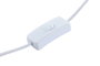 DKD Home Decor Lámpara Sobremesa Marrón Claro Blanco Cerámica Poliéster 36 x 60 x 36 cm