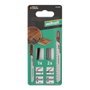 Wolfcraft Hojas de sierra de calar HCS/HSS vástago en T, 3 piezas