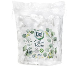 BEL Discos de Algodón COTTON PADS, Paquete de 200 Unidades para Uso Facial y Corporal