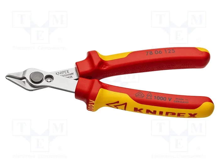 Knipex VDE Electronic SuperKnips INOX 78 06 125 Knipex VDE Electronic SuperKnips INOX 78 06 125