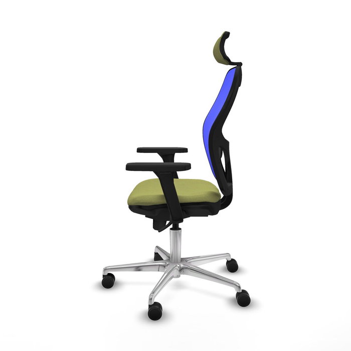 PIQUERAS Y CRESPO Silla de oficina Jorquera verde oliva y azul PIQUERAS Y CRESPO Silla de oficina Jorquera verde oliva y azul