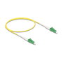DeLOCK Cable de fibra óptica LC-APC a LC-APC Simplex Singlemode OS2 0,5 m