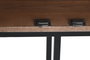DKD Home Decor Armario Indio Blanco Negro 180 x 40 x 160 cm