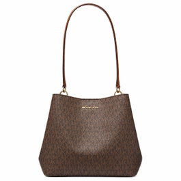 Michael Kors Bolso Pratt 35S4G3FS2V-BROWN Marrón