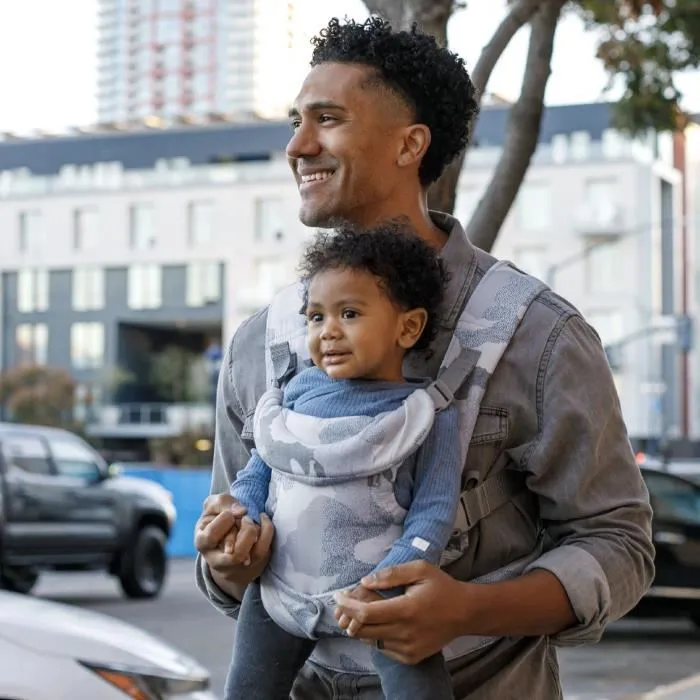 Infantino INF0773554001167 Mochila Porta Bebé Flip Ergo 4 en 1 Azul