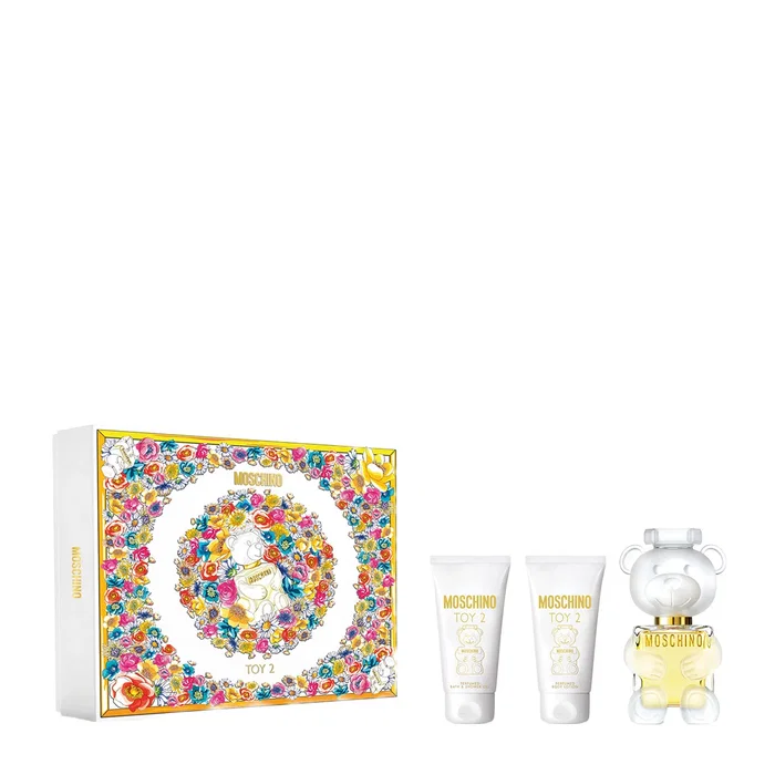 Moschino Toy 2 Set de Eau De Parfum, Gel de Ducha y Loción Corporal de 50 ml
