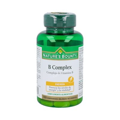Nature'S Bounty B-COMPLEX 100 cápsulas recubiertas Nature'S Bounty B-COMPLEX 100 cápsulas recubiertas
