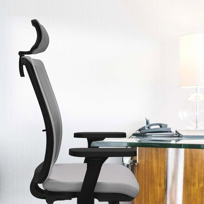 PIQUERAS Y CRESPO Silla de oficina Haches con Mecanismo Sincro/Traslack, Pistacho y Blanco PIQUERAS Y CRESPO Silla de oficina Haches con Mecanismo Sincro/Traslack, Pistacho y Blanco