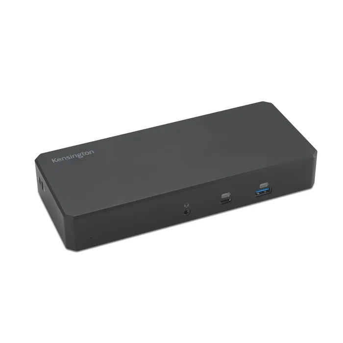 Kensington K32803EU SD4843P Replicador de Puertos USB-C/Alámbrico 10-en-1 con USB4, Carga 100W, Triple Salida de Vídeo 4K/8K (HDMI, DisplayPort), Ethernet, Negro Kensington K32803EU SD4843P Replicador de Puertos USB-C/Alámbrico 10-en-1 con USB4, Carga 100W, Triple Salida de Vídeo 4K/8K (HDMI, DisplayPort), Ethernet, Negro