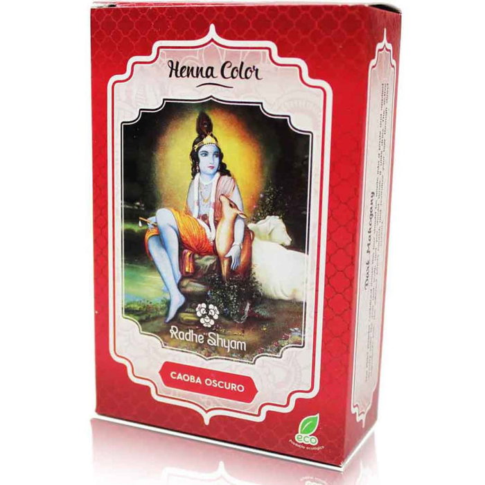 Radhe Shyam Henna en Polvo Caoba Oscuro 100g