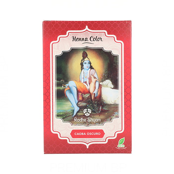 Radhe Shyam Henna en Polvo Caoba Oscuro Radhe Shyam Henna en Polvo Caoba Oscuro