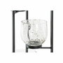 DKD Home Decor Portavelas Hierro y Cristal Elegant 18x18x76 cm 5 Portavelas