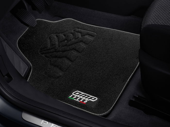 Omp Alfombrillas Universales para Coche 4 Piezas Color Negro OMPS14060001