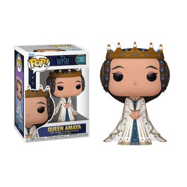 Funko Pop Disney Wish Queen Amaya Figura de Vinilo 9cm