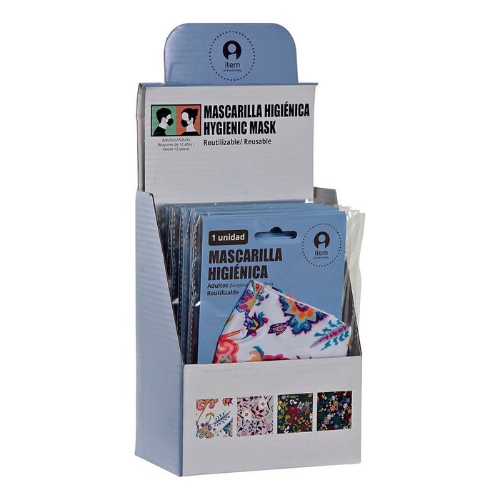 Mascarilla Higiénica DKD Home Decor Multicolor 4 Unidades Mascarilla Higiénica DKD Home Decor Multicolor 4 Unidades