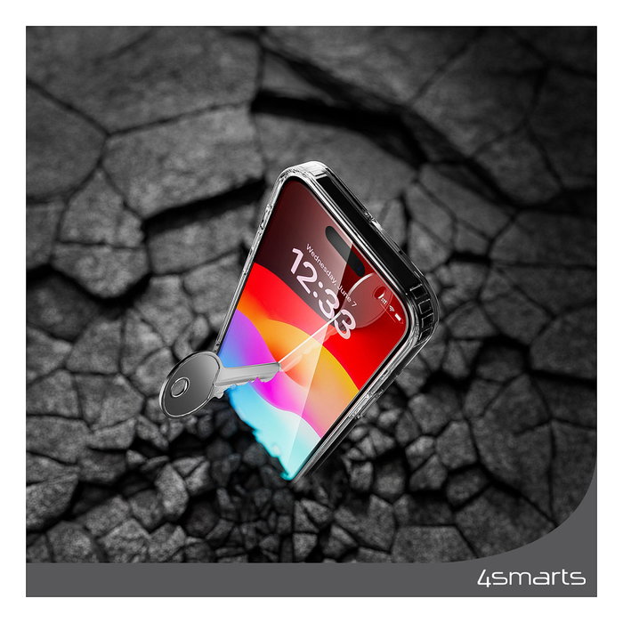 4Smarts 540606 Set Protección 360 para Apple iPhone 15 Plus Carcasa Rígida Transparente Compatible MagSafe