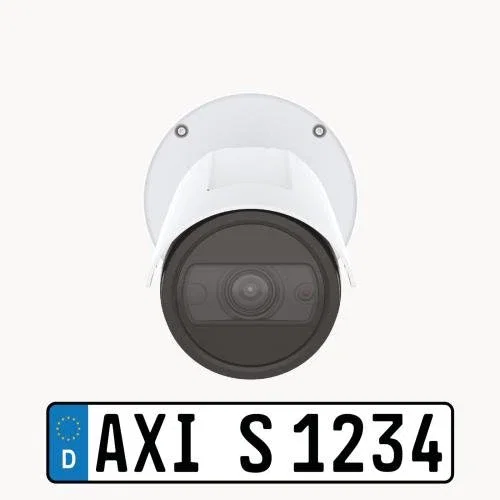 Axis Cámara de Seguridad IP Exterior Full HD 1920x1080 IR Bala Pared PoE IP66/67 - Modelo 02811-001 P1465-LE
