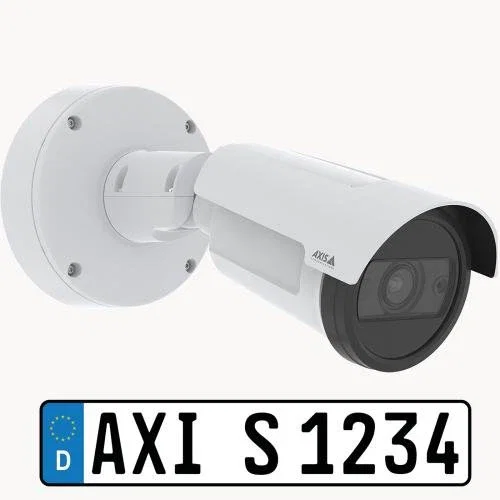Axis Cámara de Seguridad IP Exterior Full HD 1920x1080 IR Bala Pared PoE IP66/67 - Modelo 02811-001 P1465-LE