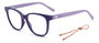M Missoni MMI-0106-ARR Gafas de vista para mujer, Morado, 53/16/145