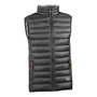 Juba Chaleco Kasual Acolchado Ligero Negro Talla 3XL