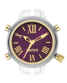 Watxandco RWA4067 Reloj para Mujer con Esfera Roja