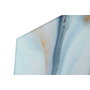 DKD Home Decor Cuadro de Cristal Templado Fotoimpreso 150x100 cm Azul y Dorado