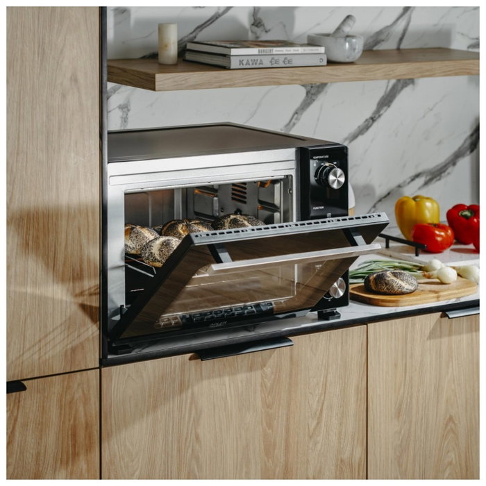 Adler AD 6026 Horno Eléctrico de 48 L, 1800 W, Negro Adler AD 6026 Horno Eléctrico de 48 L, 1800 W, Negro