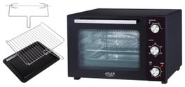Adler AD 6026 Horno Eléctrico 48L Negro