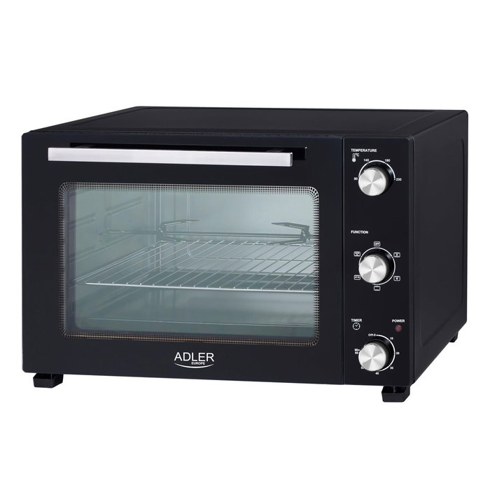 Adler AD 6026 Horno Eléctrico de 48 L, 1800 W, Negro Adler AD 6026 Horno Eléctrico de 48 L, 1800 W, Negro