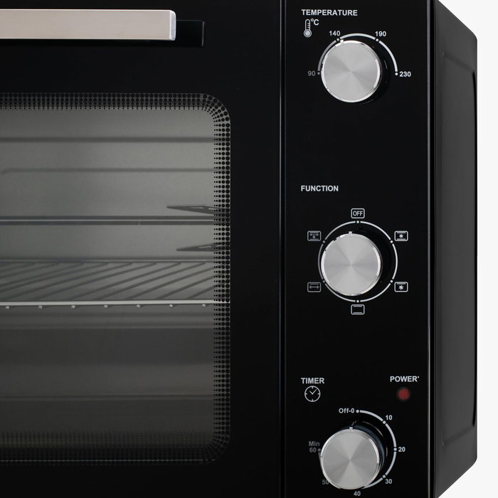 Adler AD 6026 Horno Eléctrico de 48 L, 1800 W, Negro Adler AD 6026 Horno Eléctrico de 48 L, 1800 W, Negro