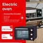 Adler AD 6026 Horno Eléctrico de 48 L, 1800 W, Negro
