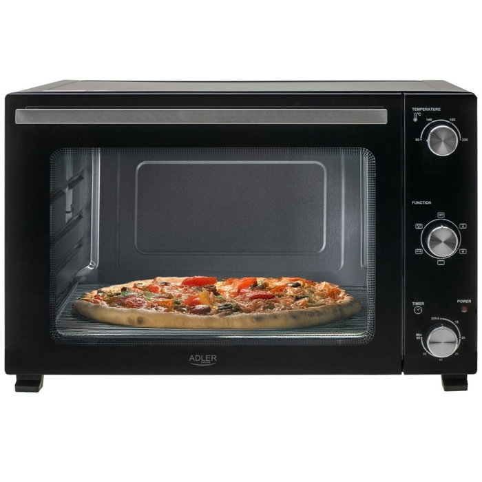 Adler AD 6026 Horno Eléctrico de 48 L, 1800 W, Negro Adler AD 6026 Horno Eléctrico de 48 L, 1800 W, Negro
