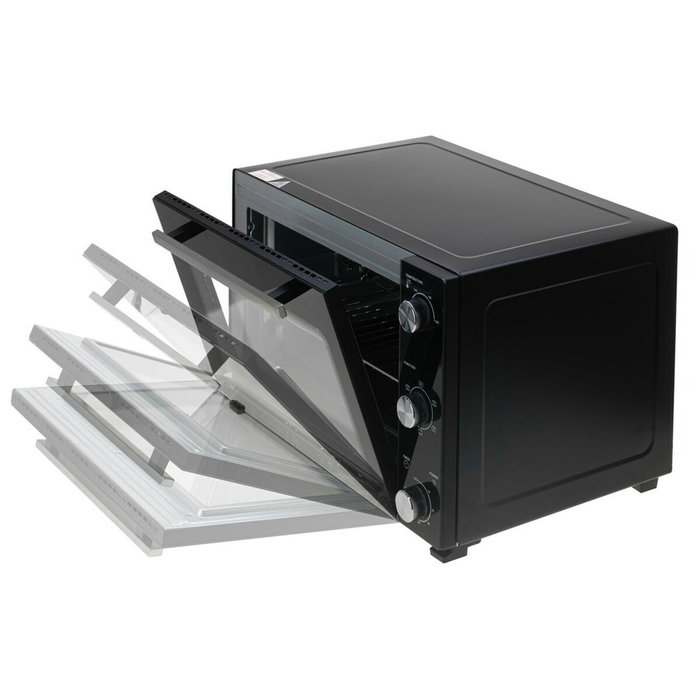 Adler AD 6026 Horno Eléctrico de 48 L, 1800 W, Negro Adler AD 6026 Horno Eléctrico de 48 L, 1800 W, Negro