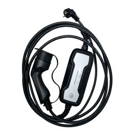 Solter EVMOU-16 Cargador para Vehículo Eléctrico Tipo 2, Corriente Ajustable 6-16A, 4 kW, IP66, con Chip Inteligente y LED Indicador