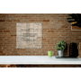 NOBO Pizarra Acrílica Mural Transparente 300x300mm