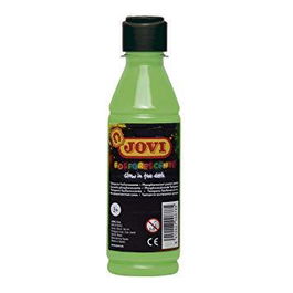 Jovi Témpera Fosforescente Verde Botella 250 mL