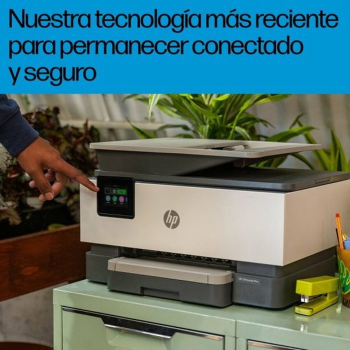 HP Officejet Pro 9120e All-in-One Gris Cemento, Multifunción 4 en 1 con ADF y Dúplex