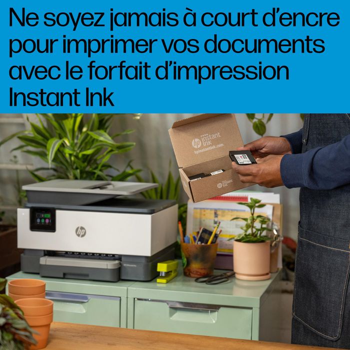 HP Officejet Pro 9120e All-in-One Gris Cemento, Multifunción 4 en 1 con ADF y Dúplex