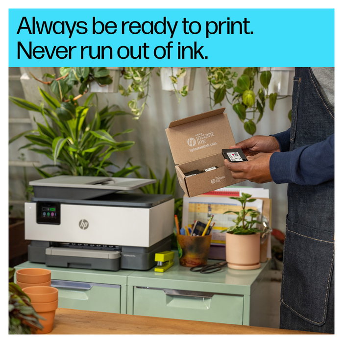 HP OfficeJet Pro 9120e All-in-One Multifunción Color con Wi-Fi, LAN, ADF, Duplex, Instant Ink, Impresora 4 en 1 A4